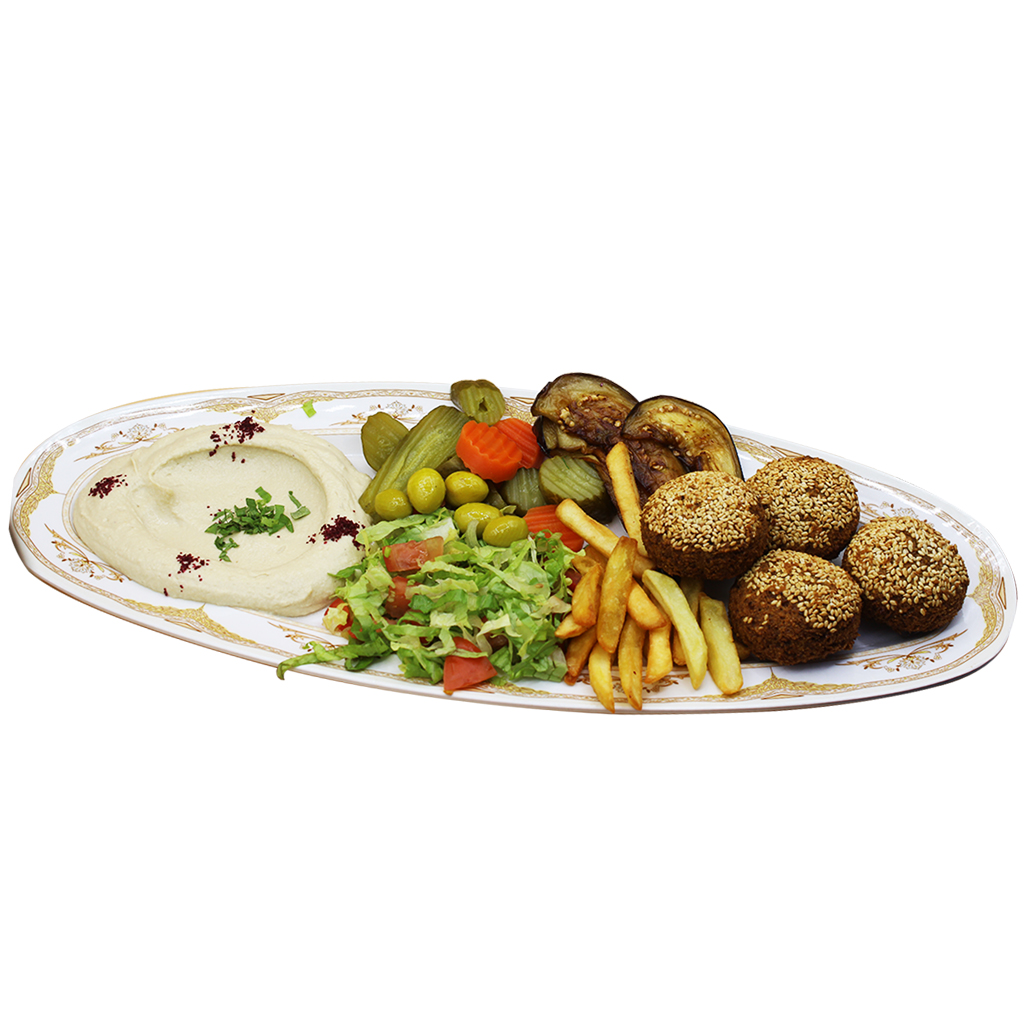 Plate Mix Stuffed Falafel