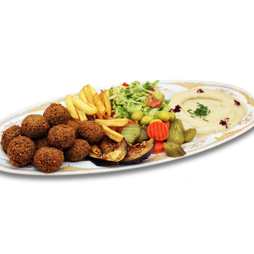 Plate Mix Mawal Falafel